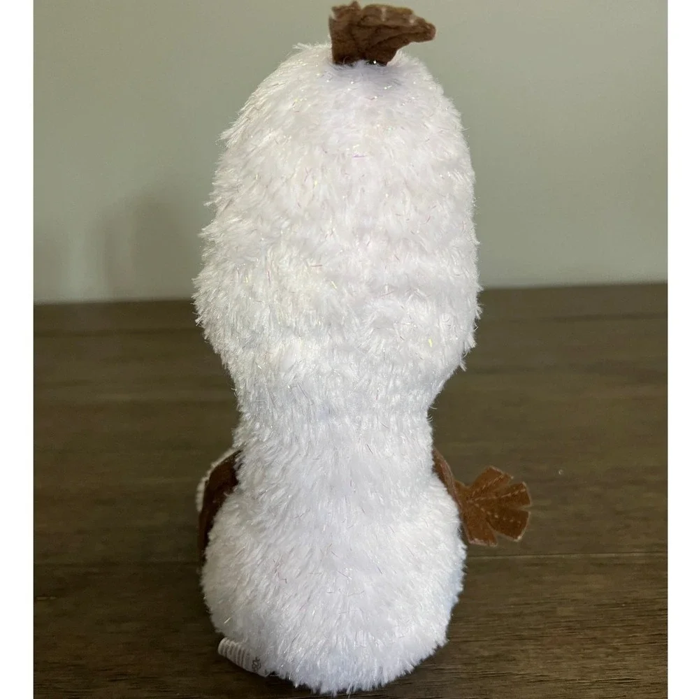 Disney Frozen Olaf Plush Posh Paws International Shimmer Snowman Stuffed Toy